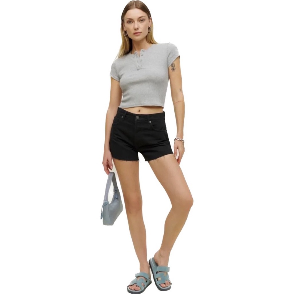 Reformation NWT Charlie High Rise Jean Short - Picture 7 of 7